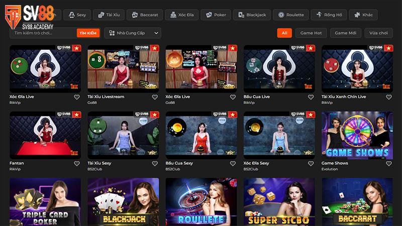 Sv88 19 Sòng bạc casino đổi thưởng lớn nhất châu Âu