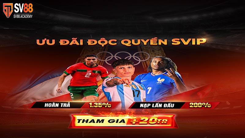 Ưu đãi đặc quyền SVIP tại SV88 – Trải nghiệm đẳng cấp cho cược thủ 4 Ưu đãi đặc quyền SVIP tại SV88